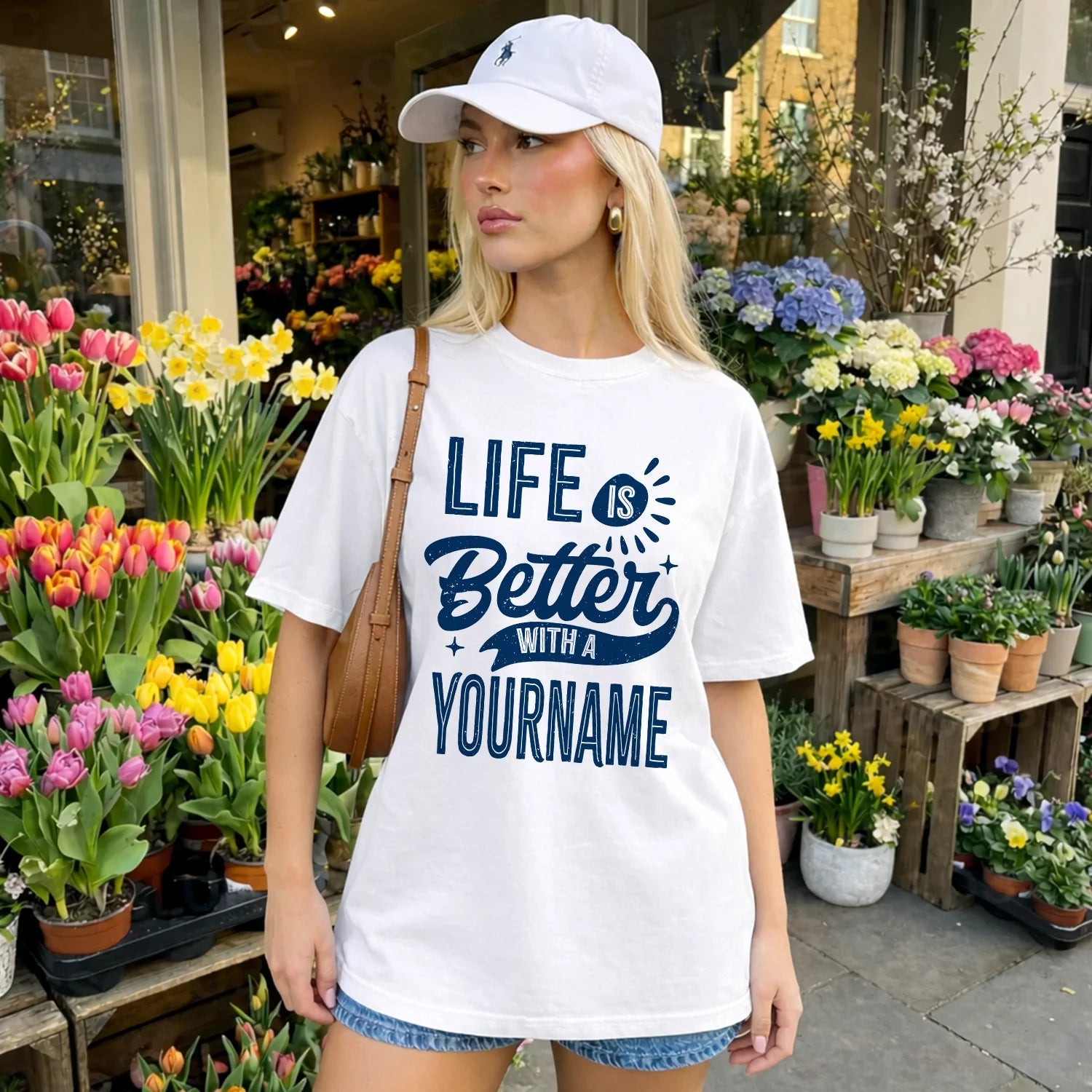 116 Personalized Quote T-Shirt Life Is Better With Unisex Gift