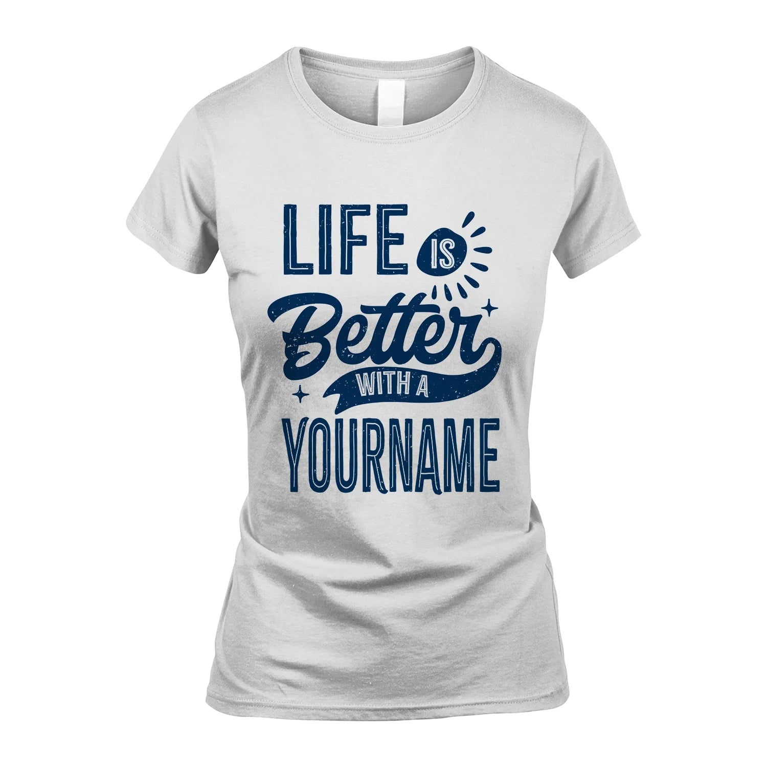 116 Personalized Quote T-Shirt Life Is Better With Unisex Gift