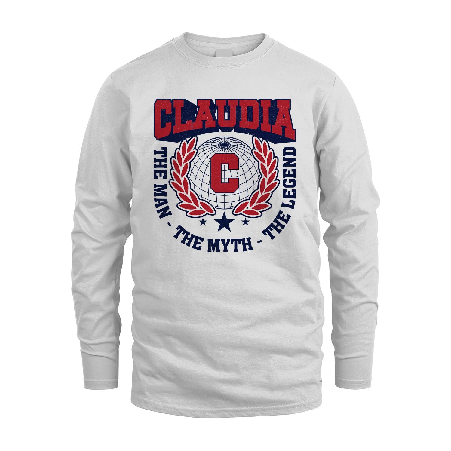 The Man The Myth The Legend Logo Shirt CLAUDIA M1-30