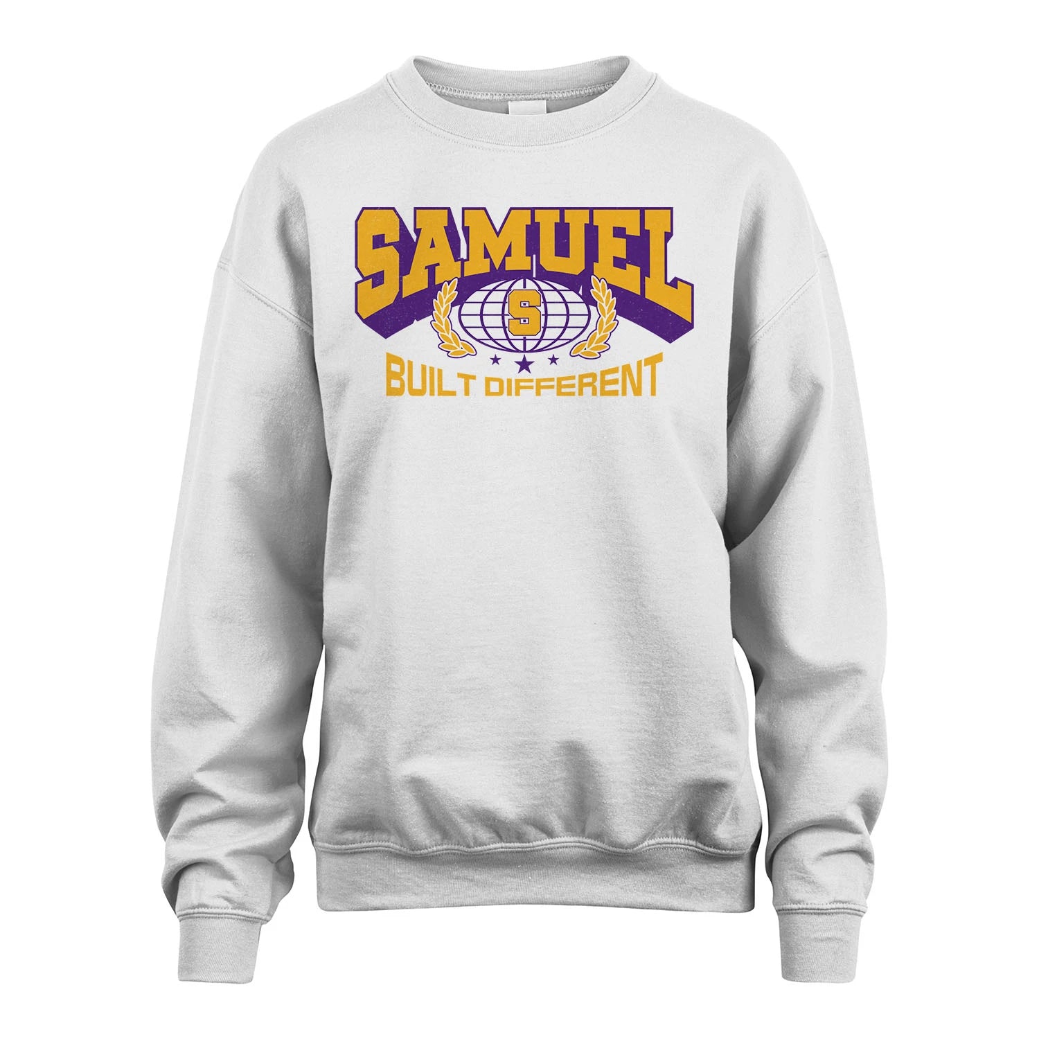 Your Name Built Different Sporty Shirt SAMUEL M1-32