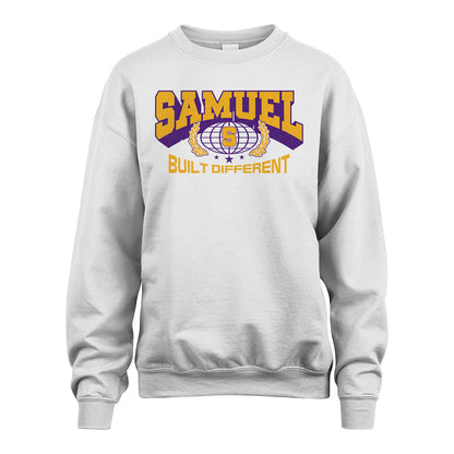 Your Name Built Different Sporty Shirt SAMUEL M1-32