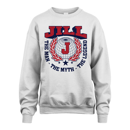The Man The Myth The Legend Logo Shirt JILL M1-30