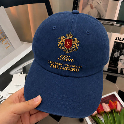 The Man The Myth The Legend Royal Blue Cap KEN 13K1 C49PF