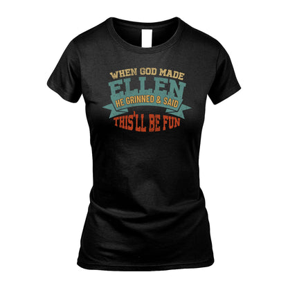 The Man The Myth The Legend Sporty Shirt ELLEN M1-15