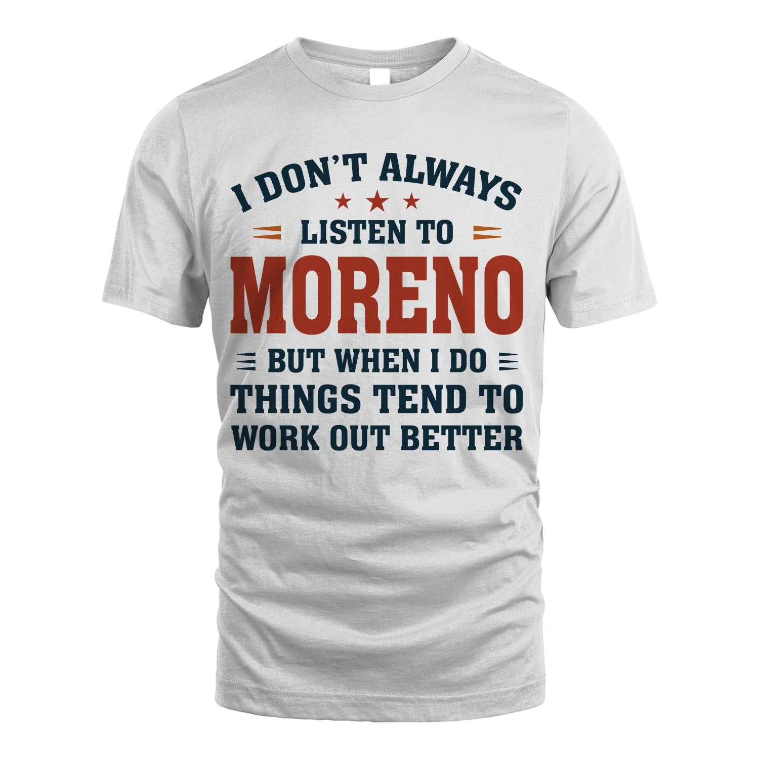 I Don't Always Listen To... MORENO M1-2