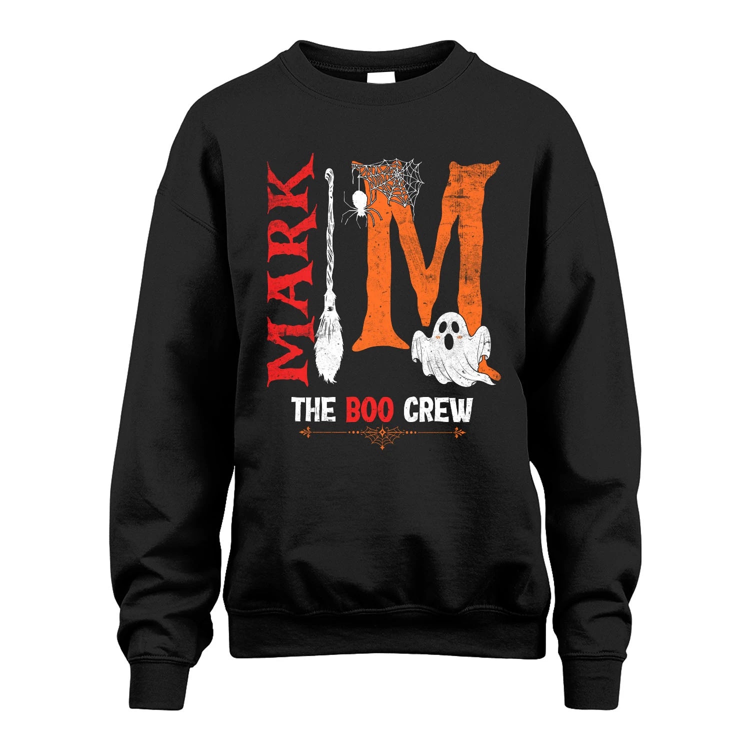 The Boo Crew Halloween With Your Name Shirt MARK M1-23