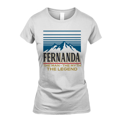The Man The Myth The Legend Vintage Mountain Shirt FERNANDA M1-19