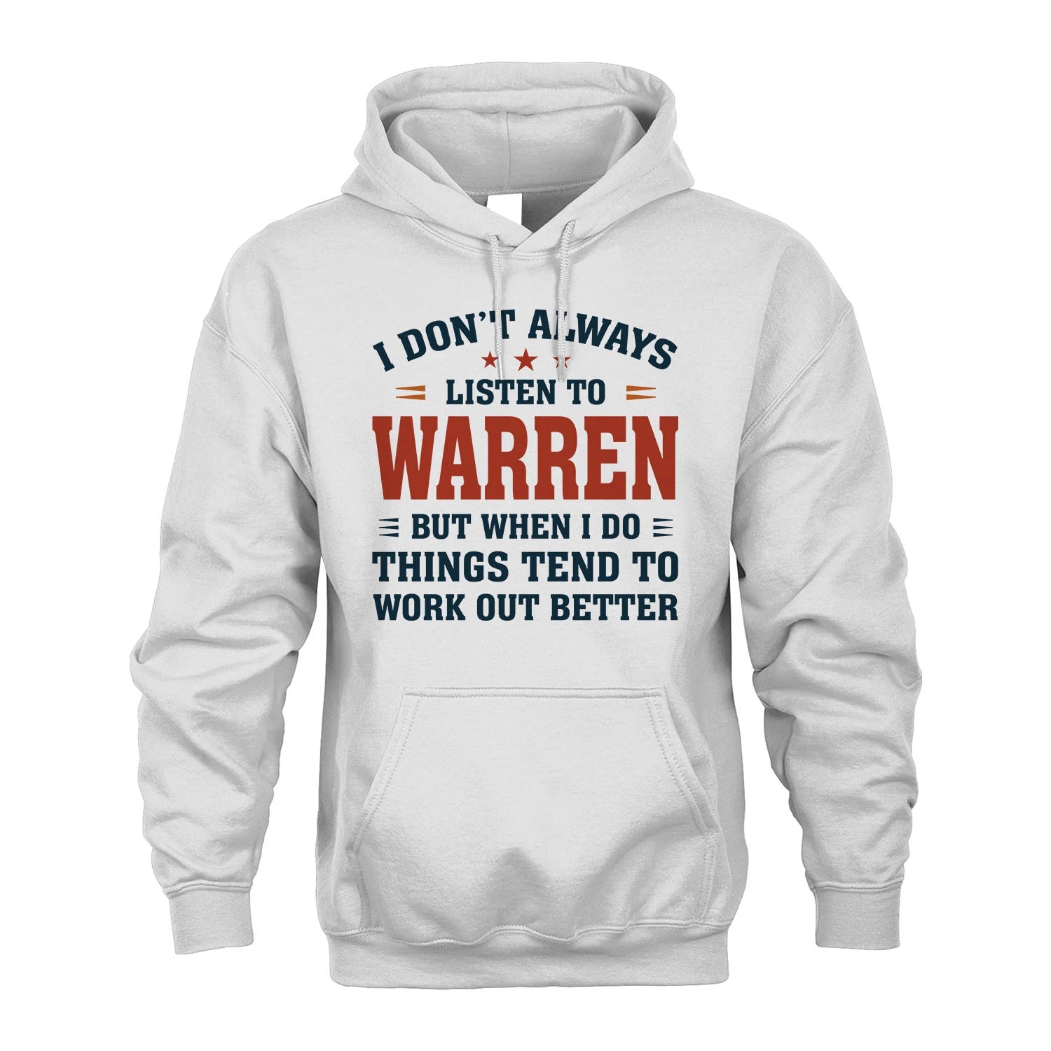 I Don't Always Listen To... WARREN M1-2