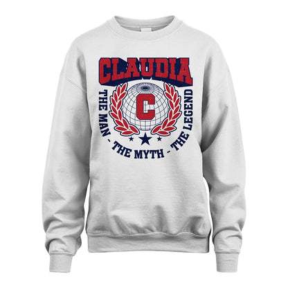 The Man The Myth The Legend Logo Shirt CLAUDIA M1-30