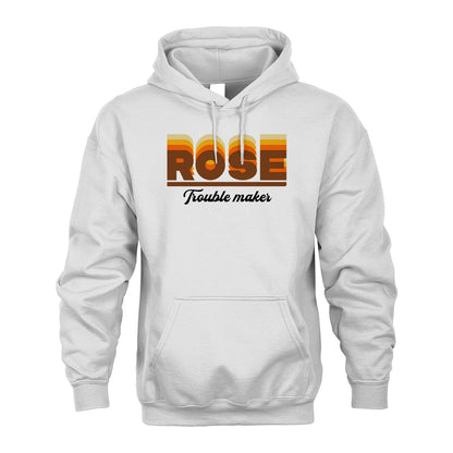 Your Name Trouble Maker Funny Shirt ROSE M1-34
