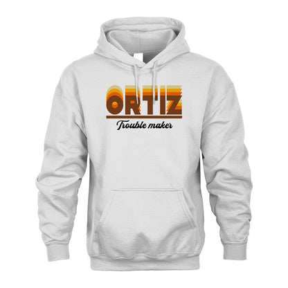 Your Name Trouble Maker Funny Shirt ORTIZ M1-34