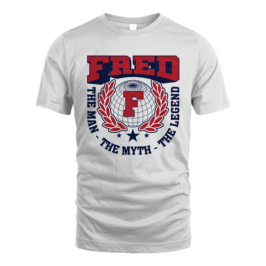 The Man The Myth The Legend Logo Shirt FRED M1-30