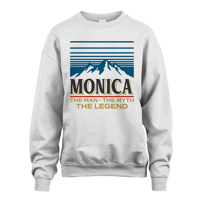 The Man The Myth The Legend Vintage Mountain Shirt MONICA M1-19