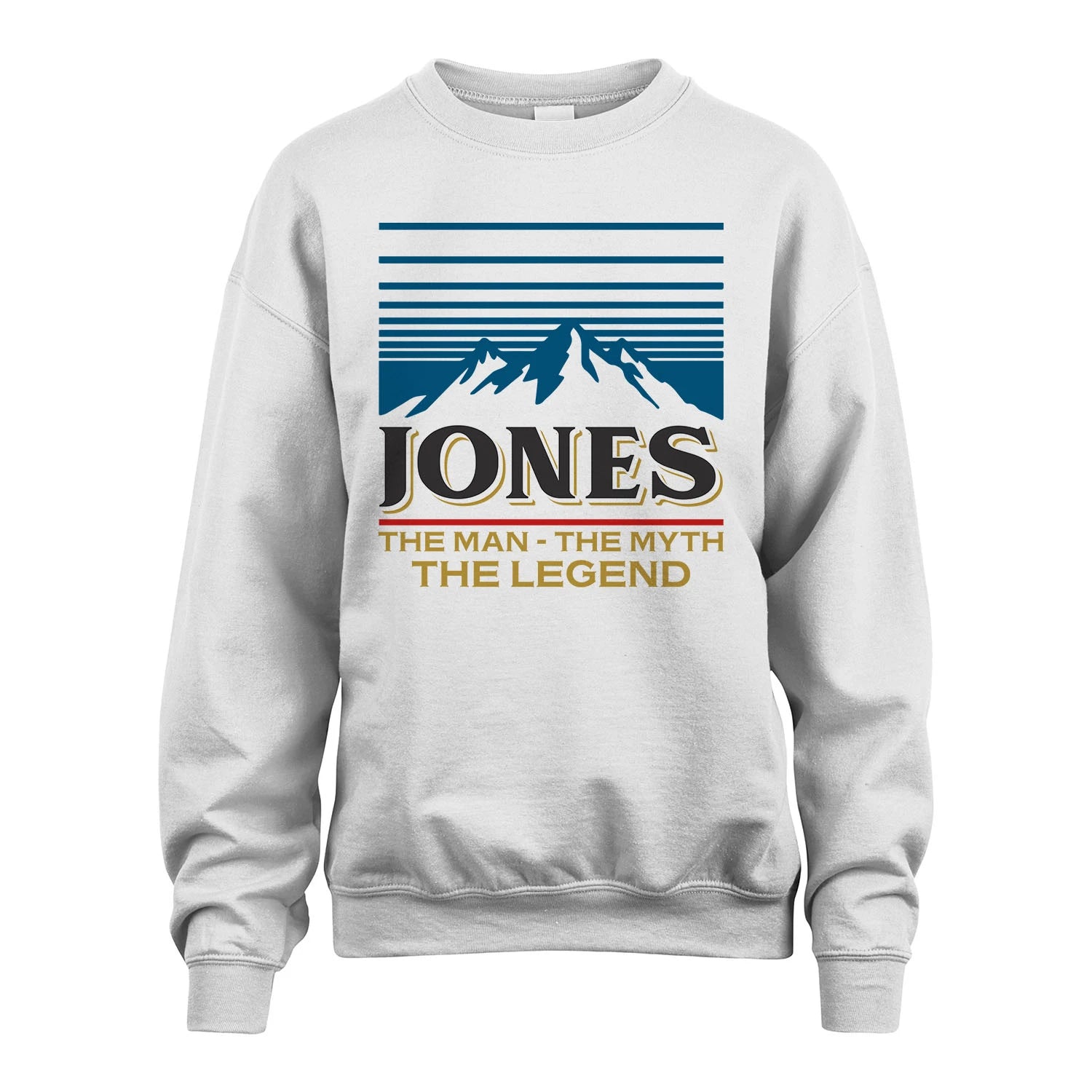 The Man The Myth The Legend Vintage Mountain Shirt JONES M1-19
