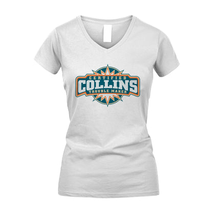 Certified Your Name Trouble Maker Shirt COLLINS M1-36
