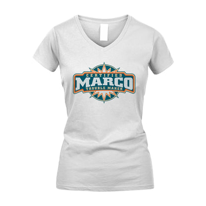 Certified Your Name Trouble Maker Shirt MARCO M1-36