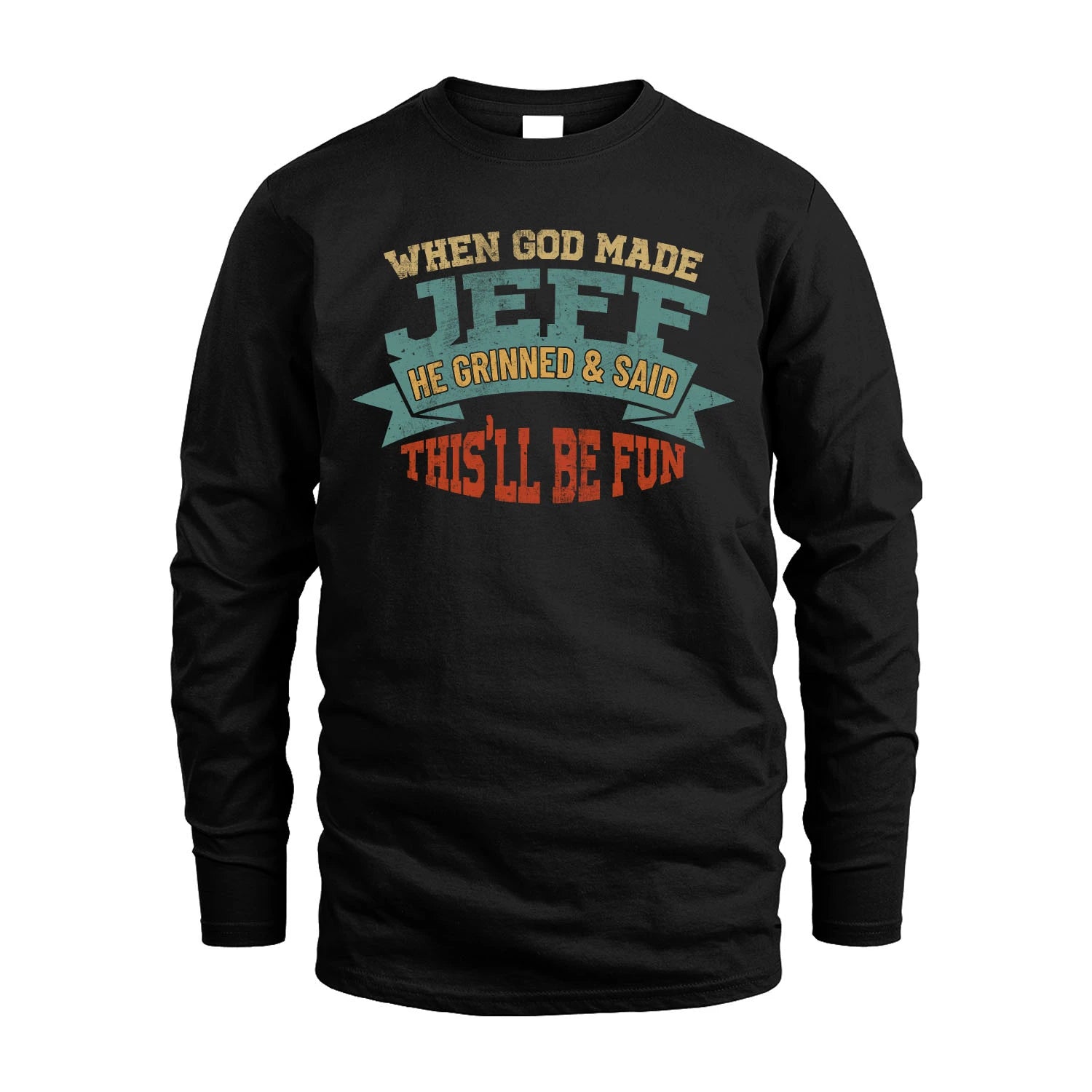 The Man The Myth The Legend Sporty Shirt JEFF M1-15