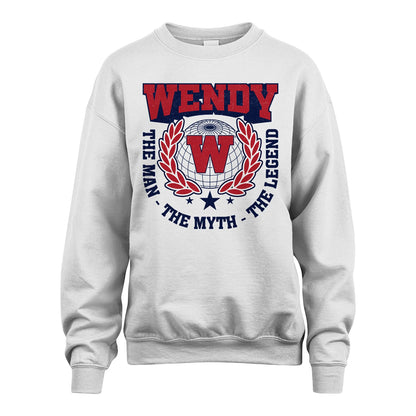 The Man The Myth The Legend Logo Shirt WENDY M1-30