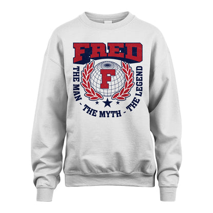 The Man The Myth The Legend Logo Shirt FRED M1-30
