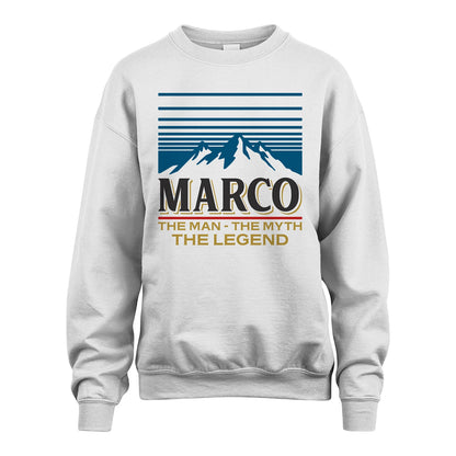 The Man The Myth The Legend Vintage Mountain Shirt MARCO M1-19