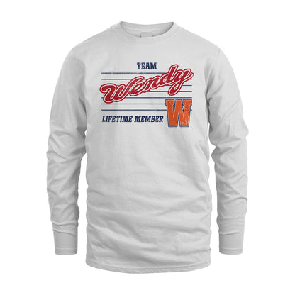 Team Your Name Lifetime Member Vintage Shirt WENDY M1-24