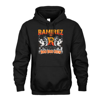 Boo Boo Crew Halloween Custom Name Shirt RAMIREZ M1-28