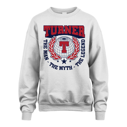 The Man The Myth The Legend Logo Shirt TURNER M1-30