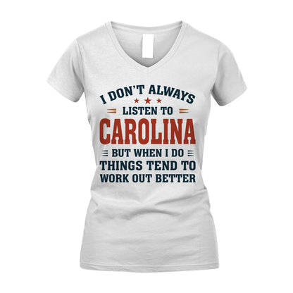 I Don't Always Listen To... CAROLINA M1-2