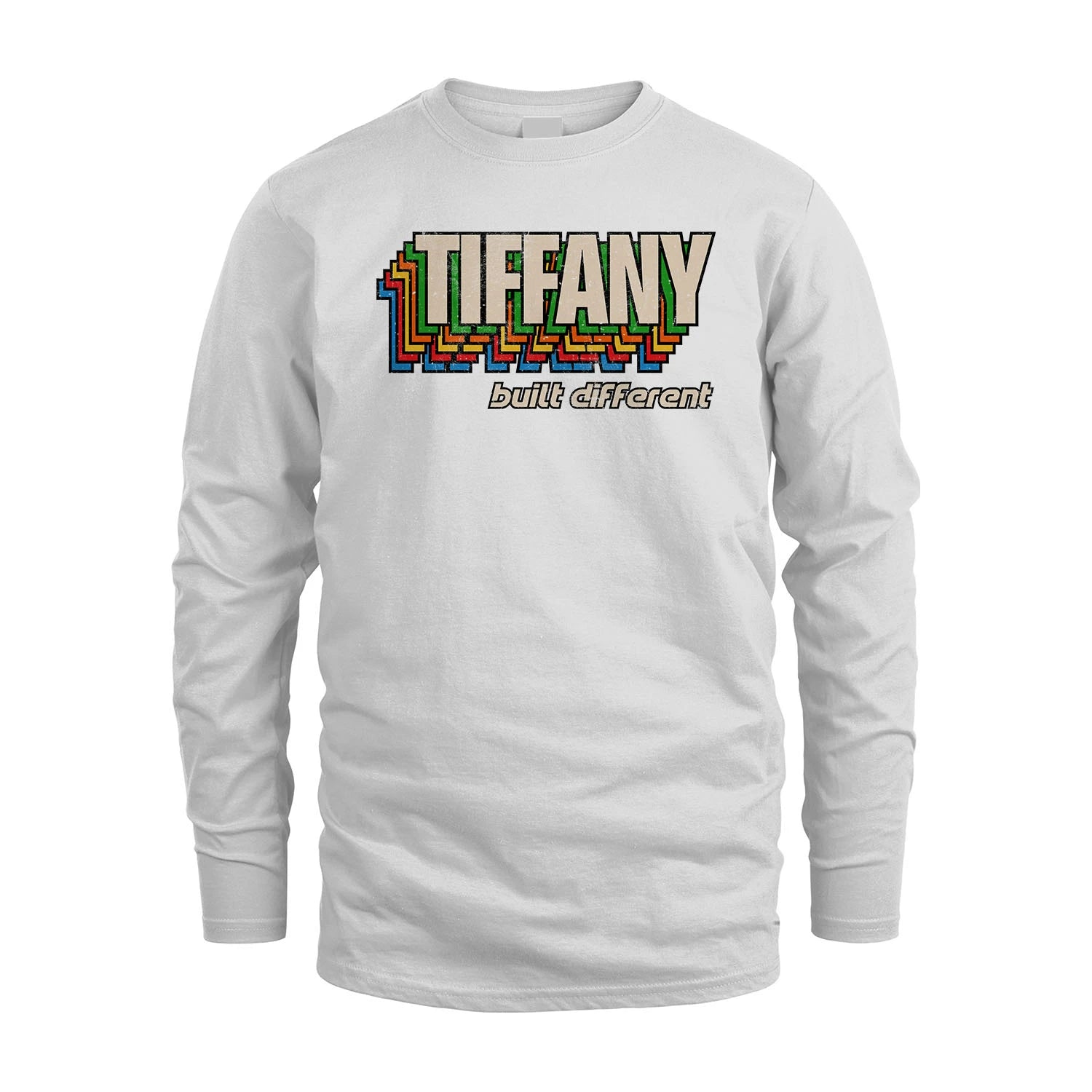Your Name Built Different Retro Shirt TIFFANY M1-26