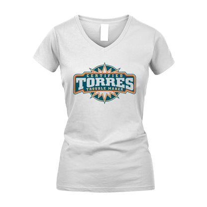 Certified Your Name Trouble Maker Shirt TORRES M1-36