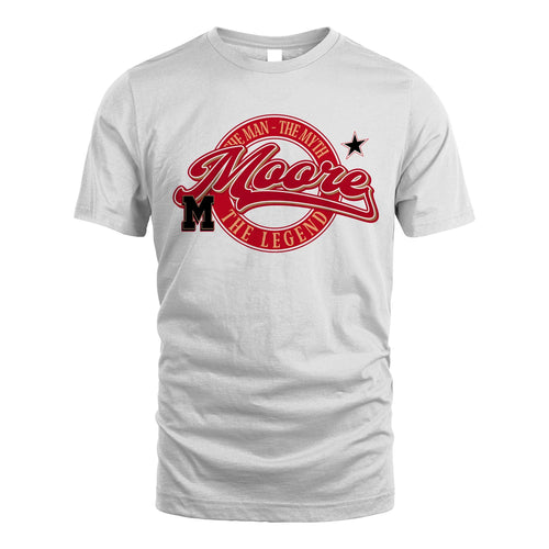 The Man The Myth The Legend Sporty Shirt MOORE M1-14