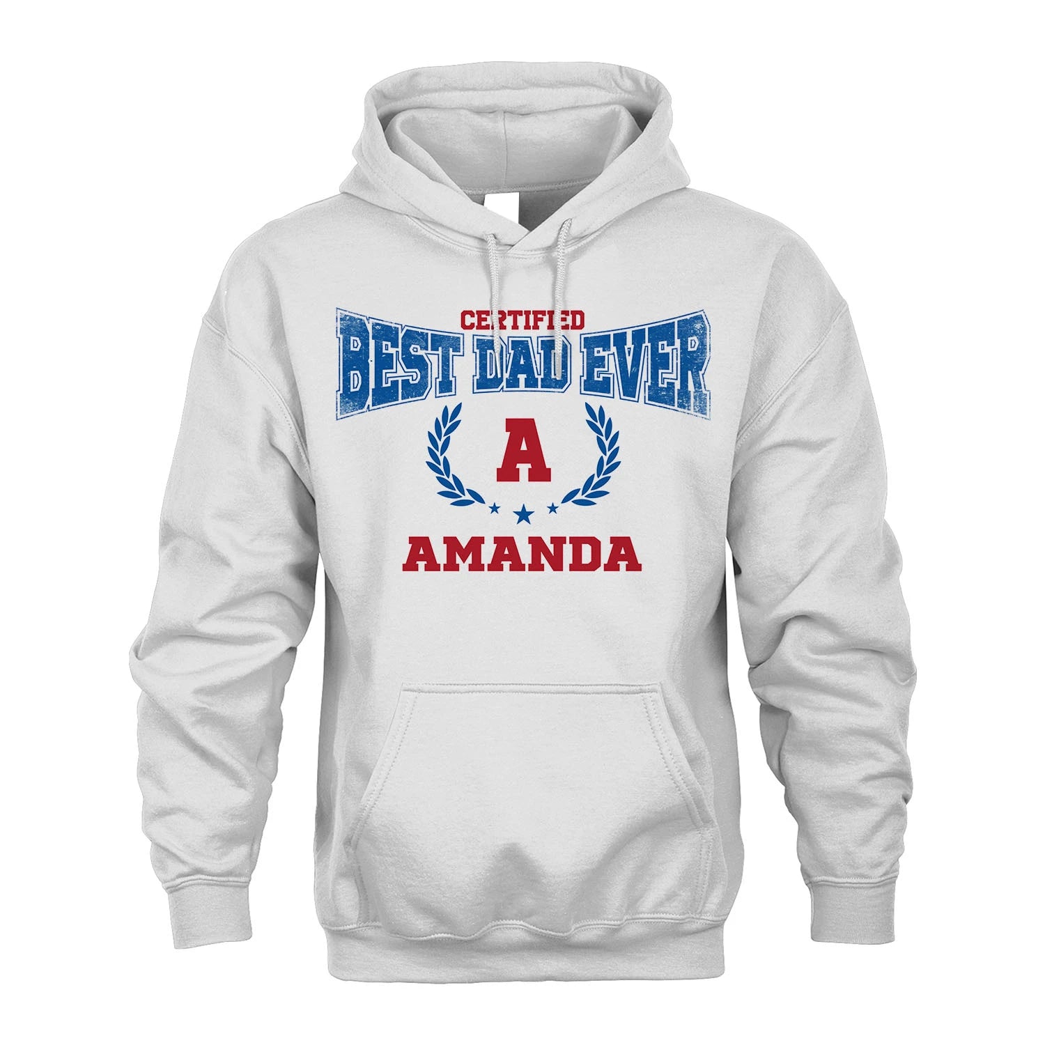 Certified Best Dad Ever Shirt AMANDA M1-11