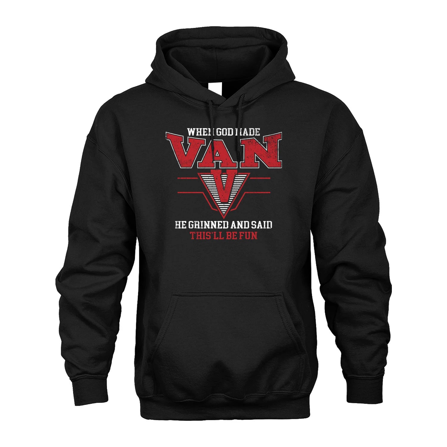 When God Made Your Name He Grinned And Said This'll Be Fun Baseball Shirt VAN M1-29