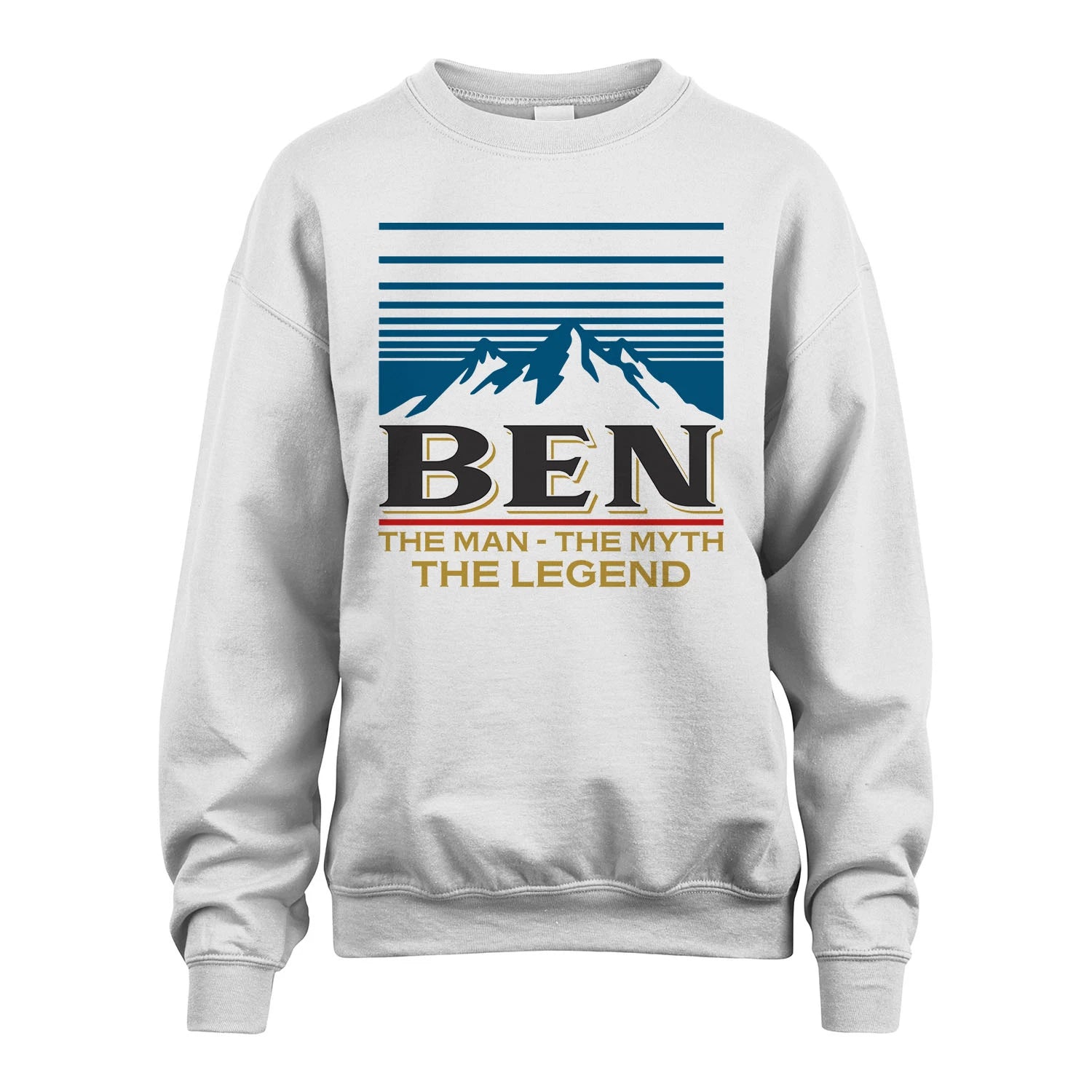 The Man The Myth The Legend Vintage Mountain Shirt BEN M1-19