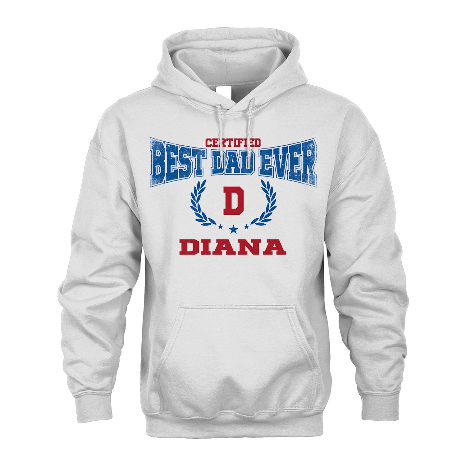 Certified Best Dad Ever Shirt DIANA M1-11