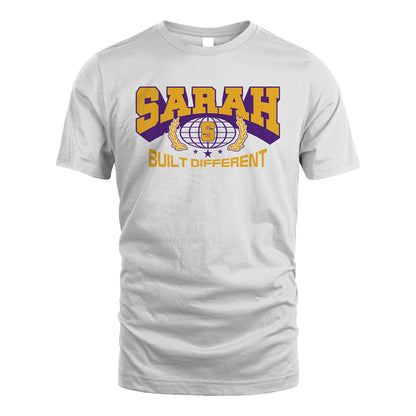 Your Name Built Different Sporty Shirt SARAH M1-32