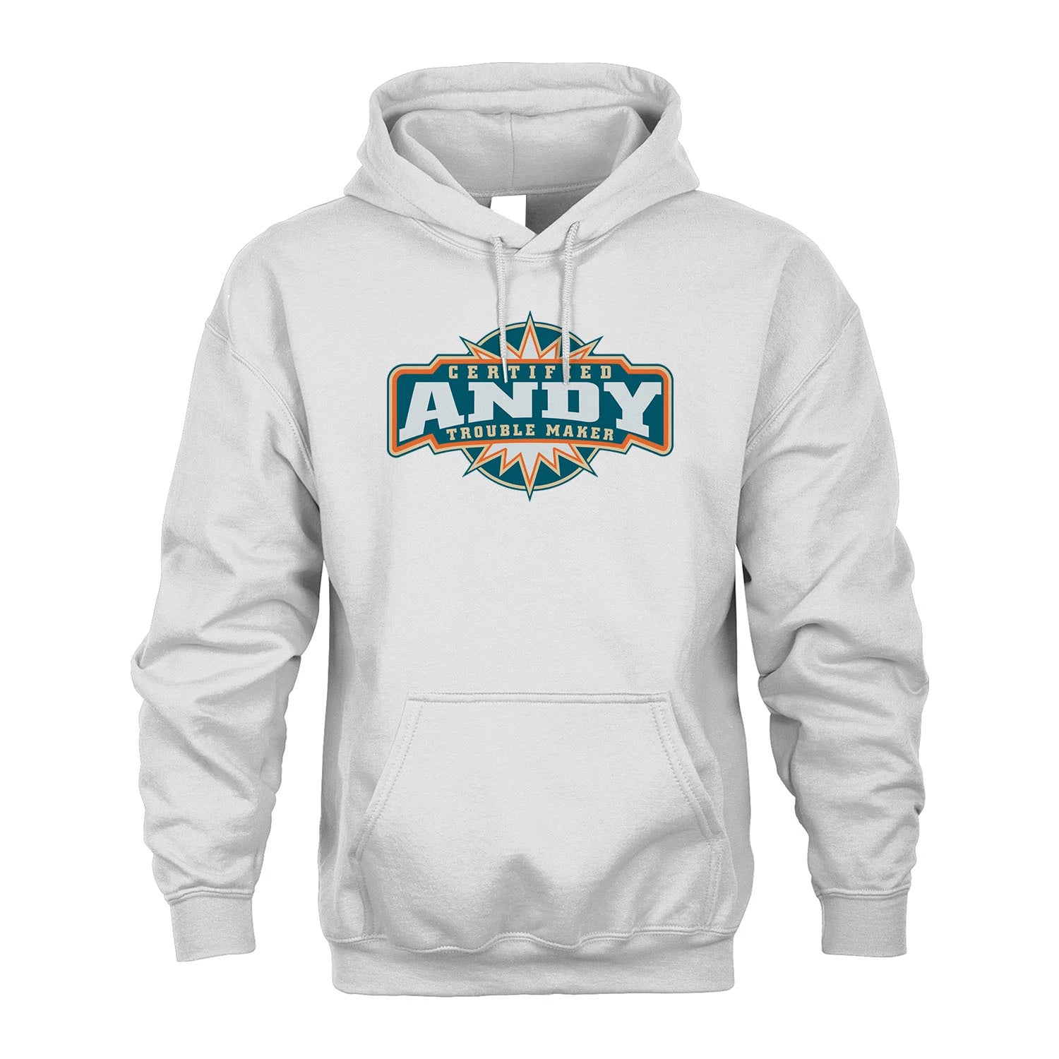Certified Your Name Trouble Maker Shirt ANDY M1-36