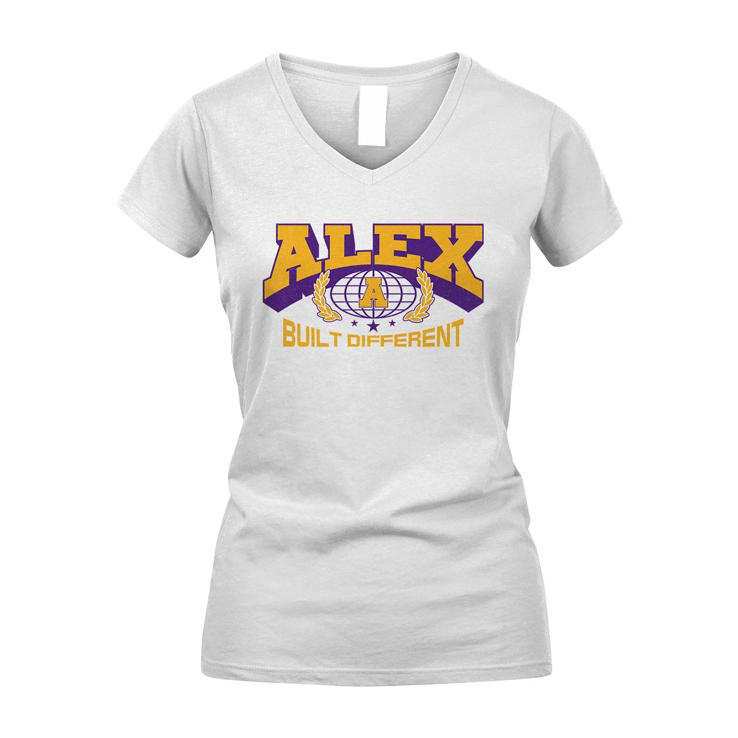 Your Name Built Different Sporty Shirt ALEX M1-32