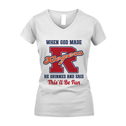 God Made Your Name Custom Shirt ROGERS M1-16