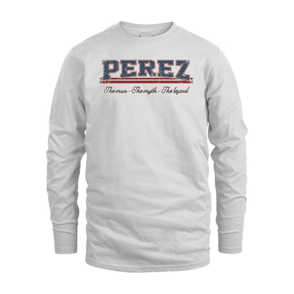 The Man The Myth The Legend Vintage Shirt PEREZ M1-6