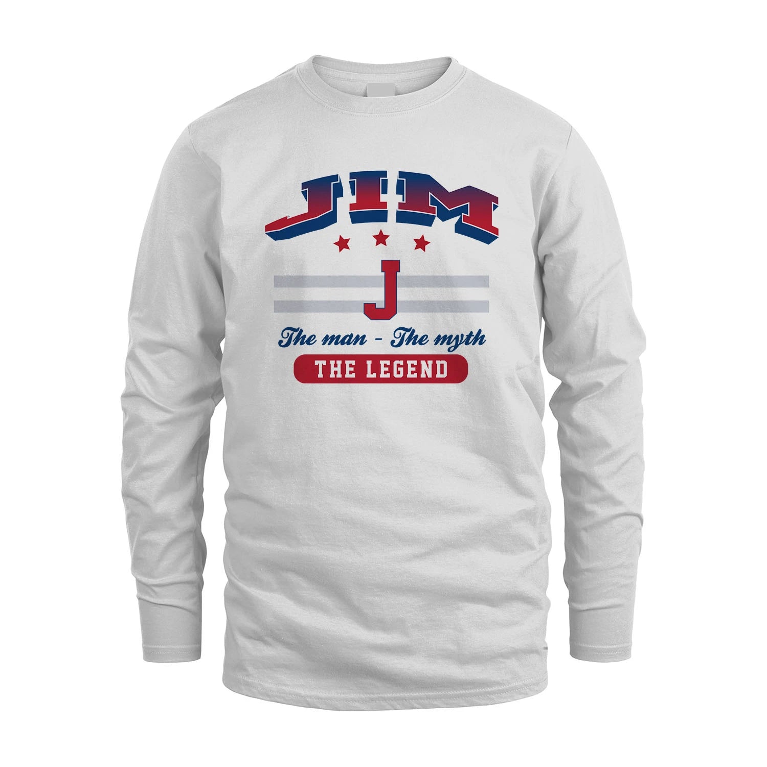 The Man The Myth The Legend With Your Name Shirt JIM M1-35