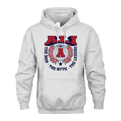 The Man The Myth The Legend Logo Shirt ALI M1-30