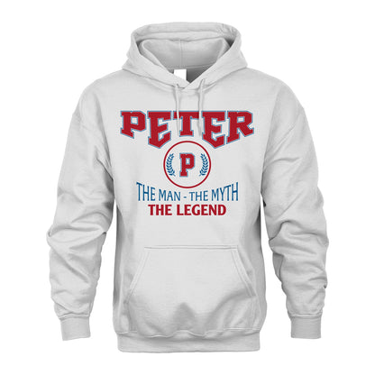The Man The Myth The Legend Jet Style Shirt PETER M1-9