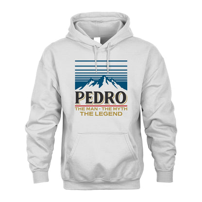 The Man The Myth The Legend Vintage Mountain Shirt PEDRO M1-19