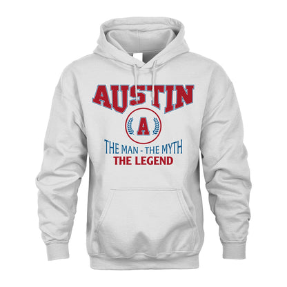 The Man The Myth The Legend Jet Style Shirt AUSTIN M1-9