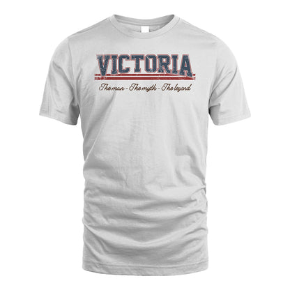 The Man The Myth The Legend Vintage Shirt VICTORIA M1-6