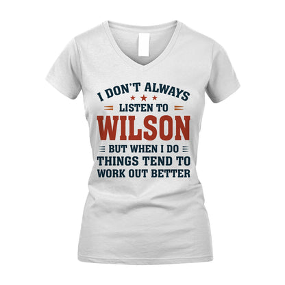 I Don't Always Listen To... WILSON M1-2