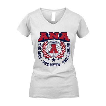 The Man The Myth The Legend Logo Shirt ANA M1-30