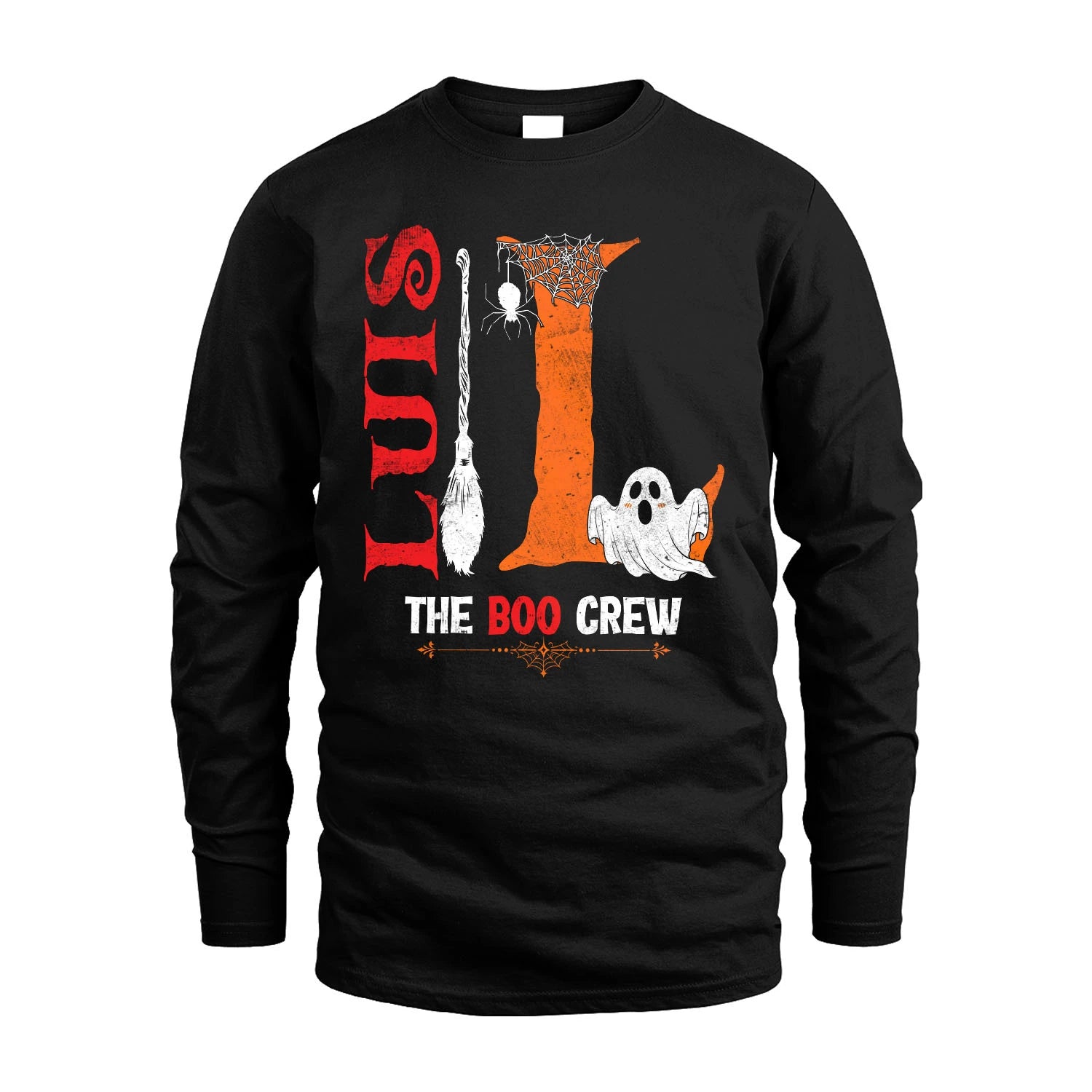 The Boo Crew Halloween With Your Name Shirt LUIS M1-23