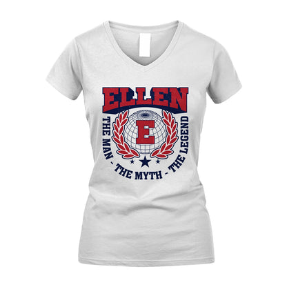 The Man The Myth The Legend Logo Shirt ELLEN M1-30